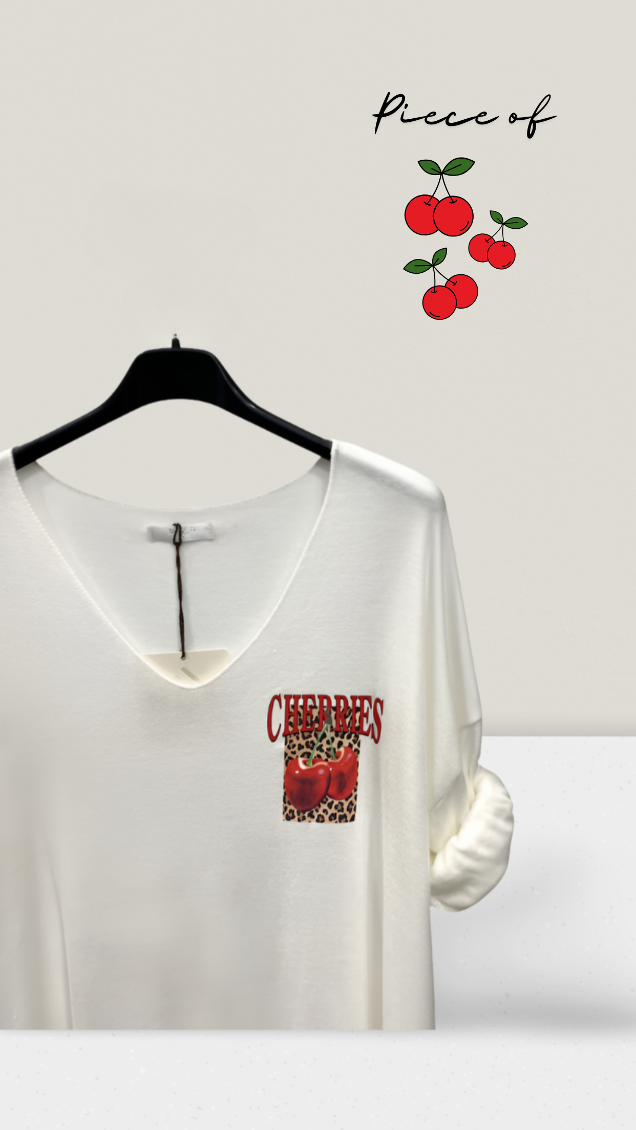 Langarmshirt "Cherries"