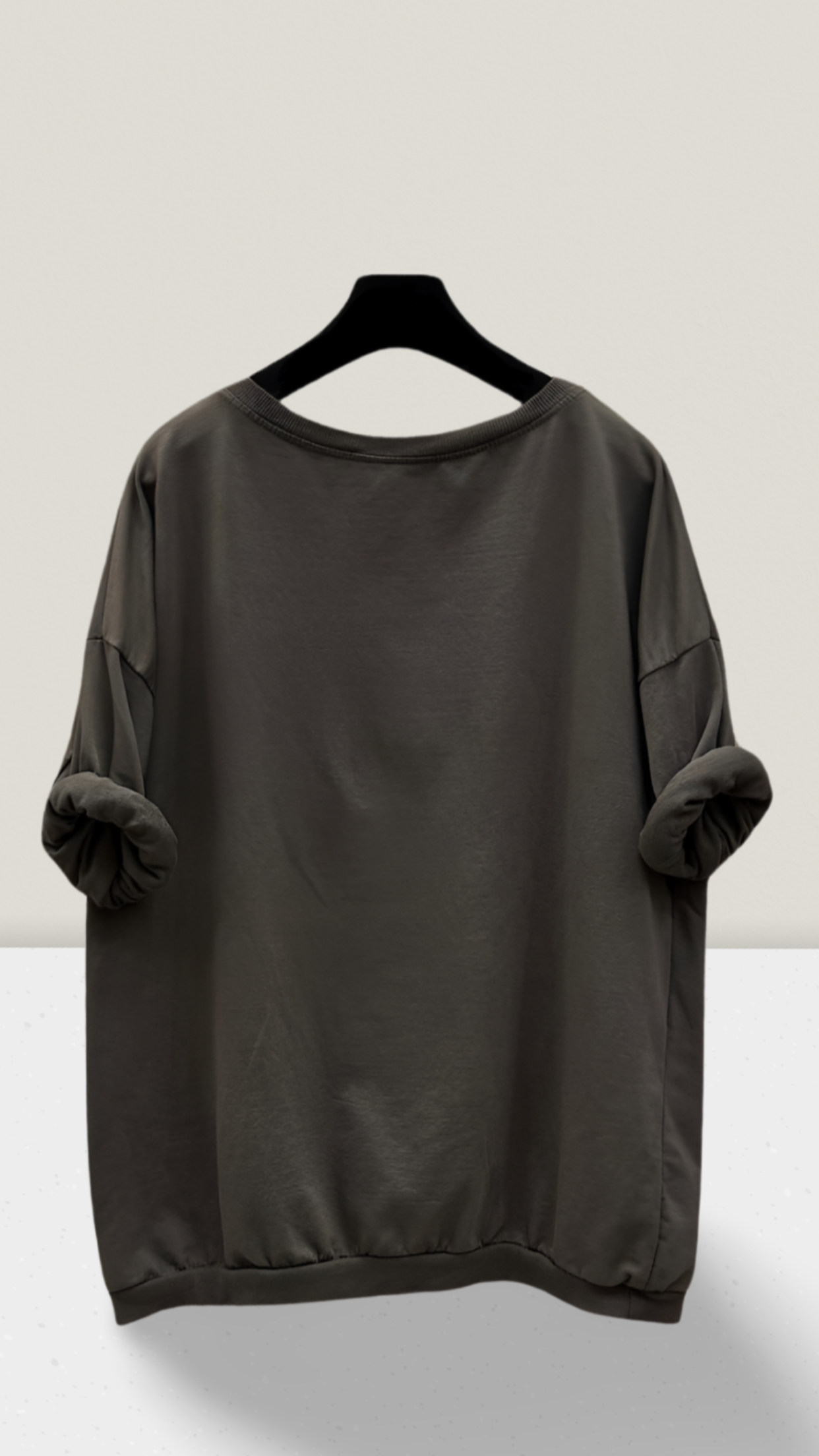 Langarm-Shirt aus reiner Baumwolle