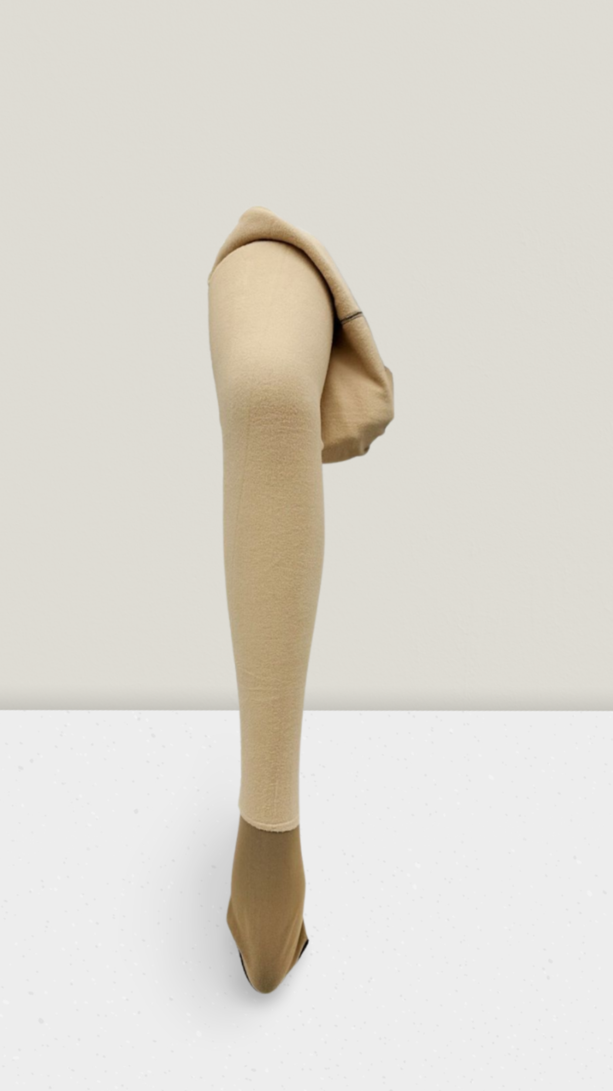 Thermo-Strumpfhose mit Schleifen-Muster