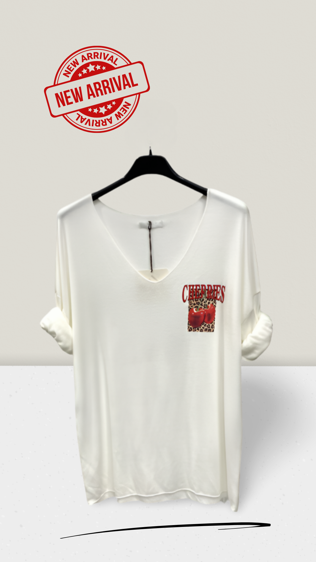 Langarmshirt "Cherries"