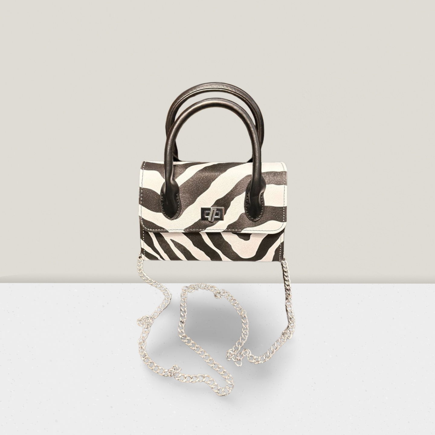 Mini-Bag im Zebra-Look – Wild, stylisch!
