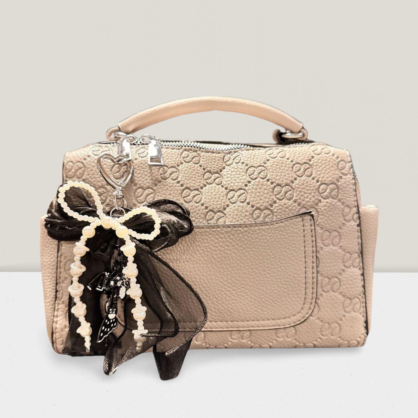 Elegante Handtasche mit Muster in verschiedenen Farben