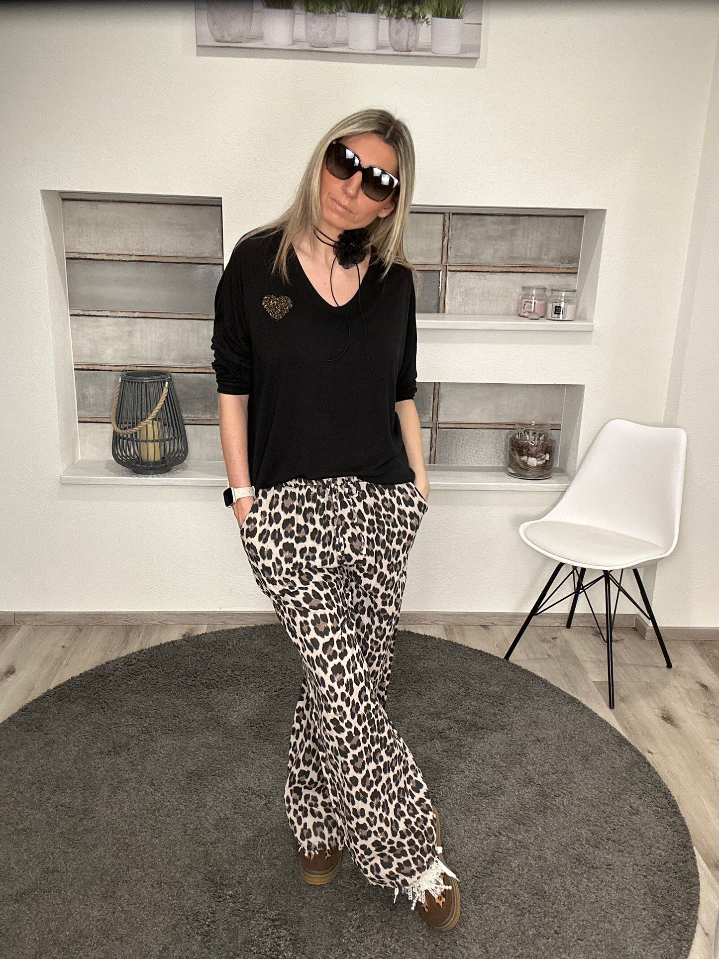 Langarmshirt mit Herz