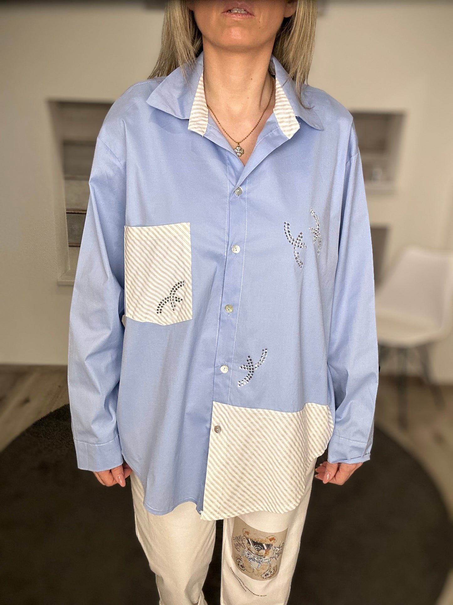 Bling-Bling Bluse – Elegant trifft verspielt!