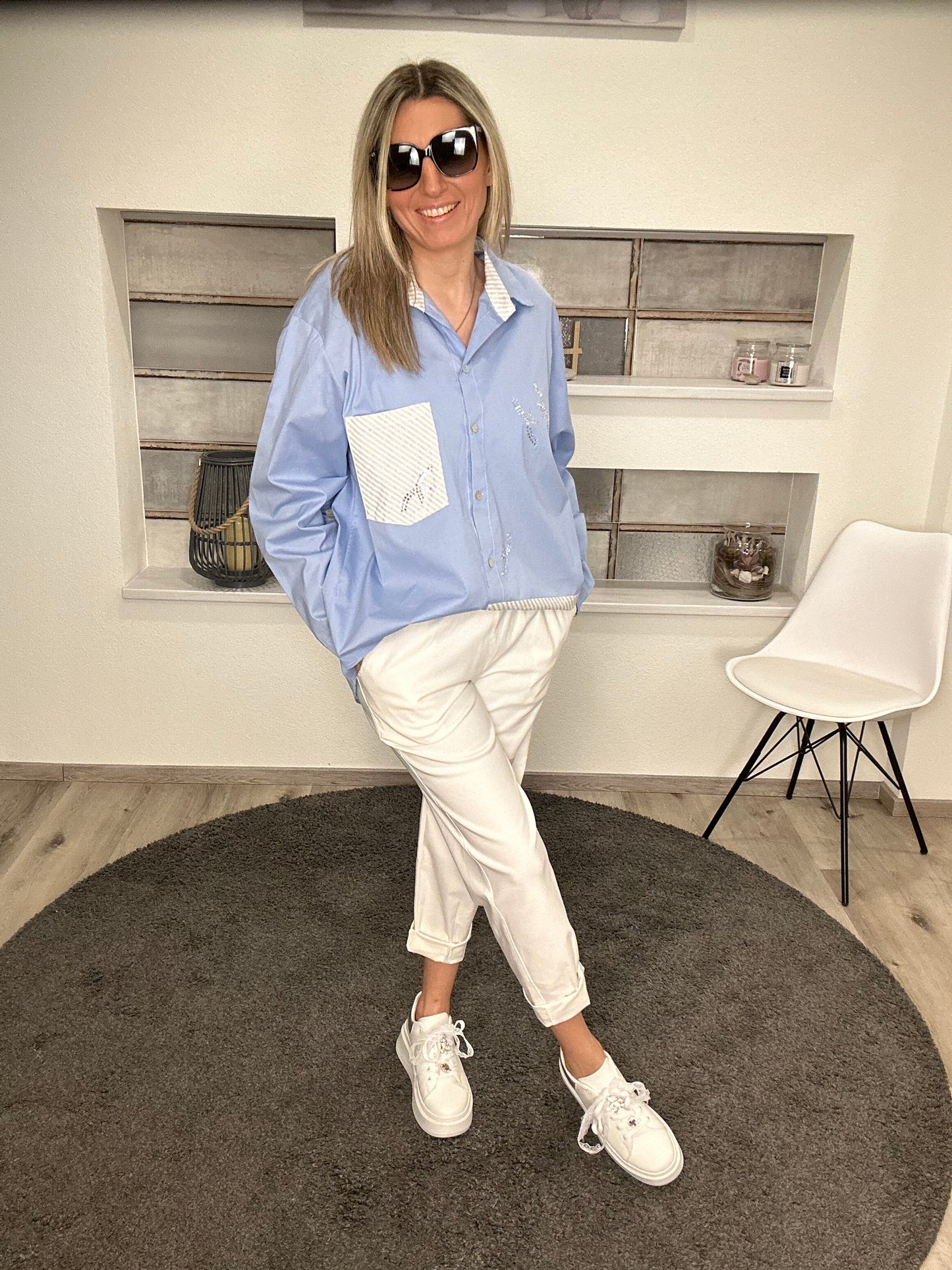 Bling-Bling Bluse – Elegant trifft verspielt!