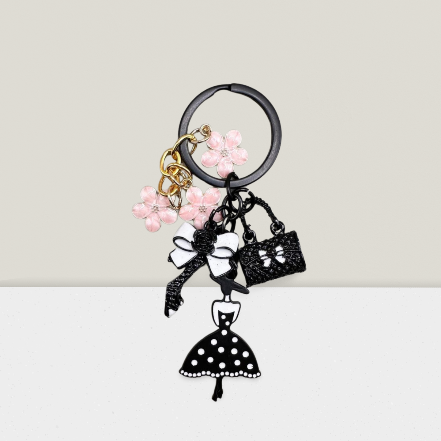 👜 Midnight Mademoiselle – Vintage Fashion-Charm mit Paris-Flair 🖤🌸