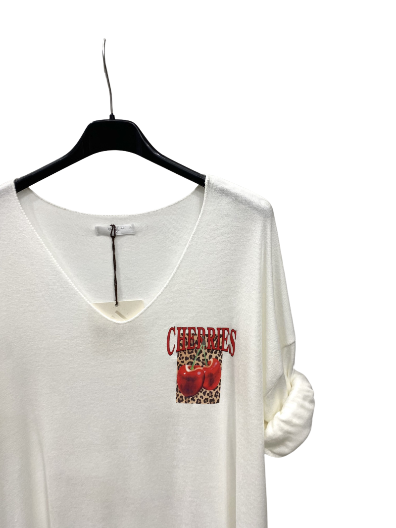 Langarmshirt "Cherries"