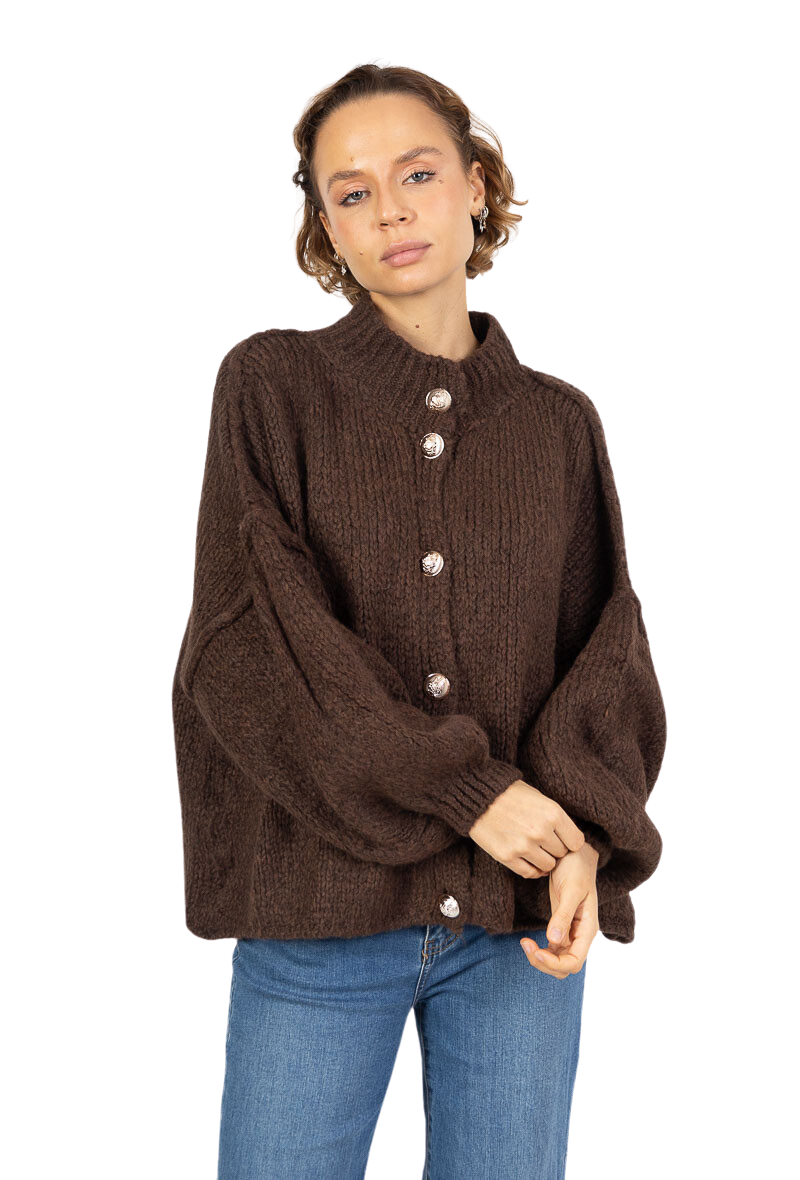 Oversize Strickjacke